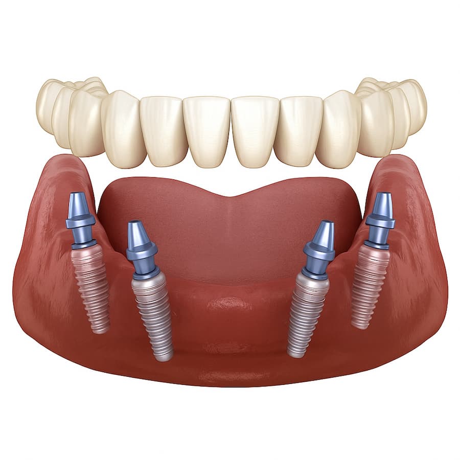 Implante dental Málaga All on 4